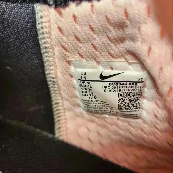 Nike Sneakers Men's ACG React Terra Gobe Melon Pink Size 11 - Picture 9 of 9